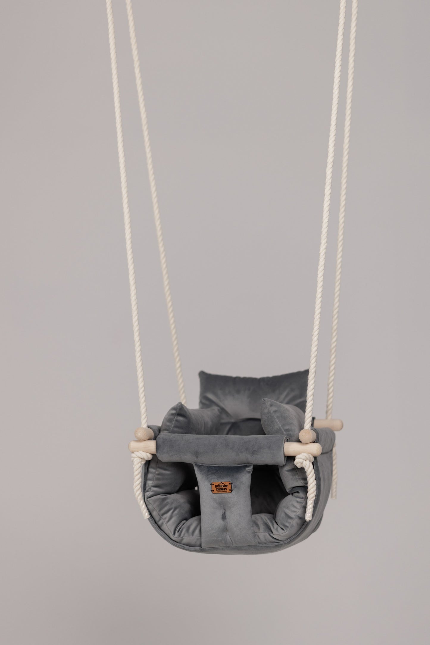 Premium Elephant Gray - Handgefertigte Schaukel