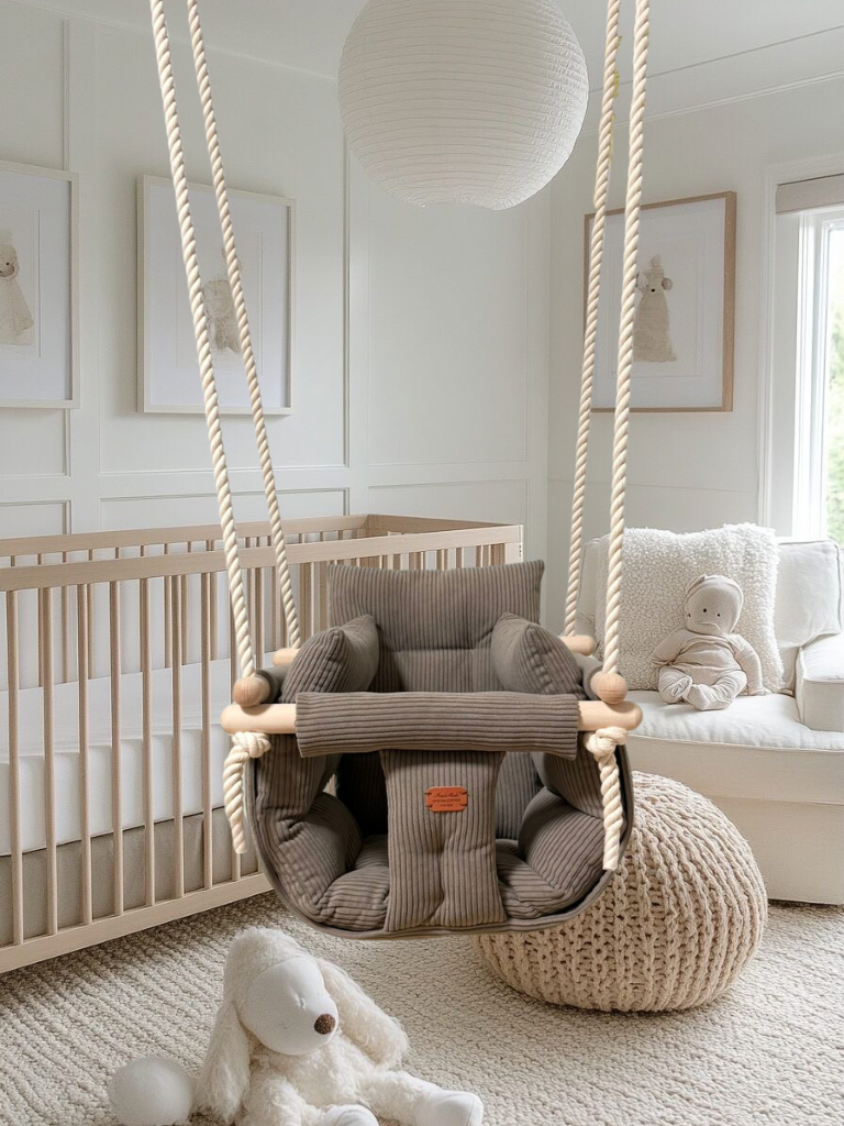 Premium Nougat Swing - Handcrafted Swing