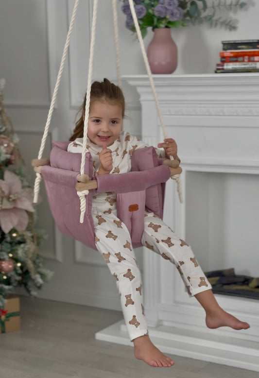 Premium Fairy Pink - Handgefertigte Schaukel