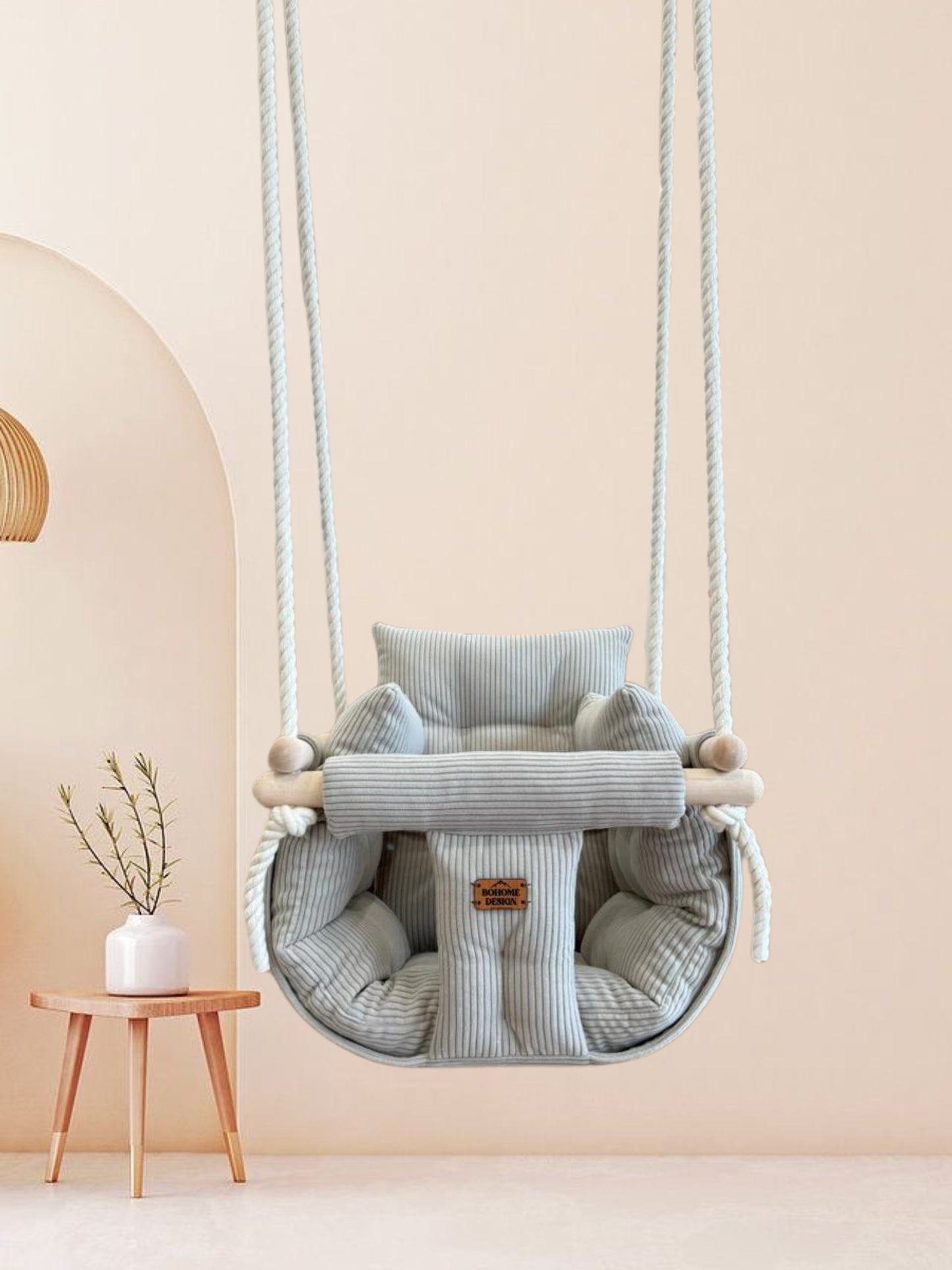 Premium Nougat Latte Swing - Handmade Swing