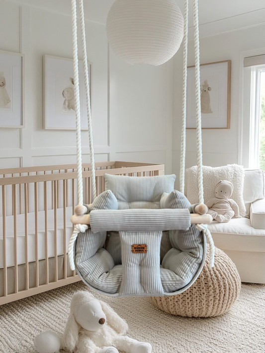 Premium Nougat Latte Schaukel- Handgefertigte Schaukel